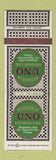 Matchbook Cover - Pizzeria Uno Restaurant Houston TX