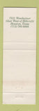 Matchbook Cover - Pizzeria Uno Restaurant Houston TX