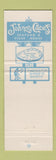 Matchbook Cover - Johnny Cace's Seafood Longview TX #2