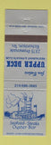 Matchbook Cover - Upper Deck Restaurant Richardson TX steamboat