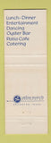 Matchbook Cover - Upper Deck Restaurant Richardson TX steamboat