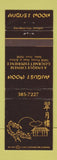 Matchbook Cover - August Moon Chinese Restaurant Dallas TX