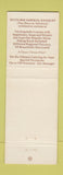 Matchbook Cover - August Moon Chinese Restaurant Dallas TX