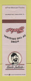 Matchbook Cover - Uncle Julio's Mexican Food Dallas Fort Worth TX