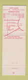 Matchbook Cover - Pappasito's Mexican Restaurant Houston TX