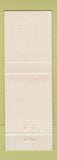 Matchbook Cover - Plantation Family Restaurant Jefferson TX