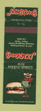 Matchbook Cover - JT McCord's Plano TX WEAR Addison Waco Lubbock