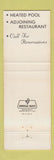Matchbook Cover - Dessie's Motel Tipp City OH