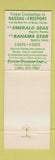 Matchbook Cover - Eastern Steamship Lines Emerald Seas Bahama