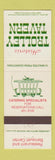 Matchbook Cover - Historic Trolley Tavern Cincinnati OH