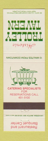 Matchbook Cover - Historic Trolley Tavern Cincinnati OH