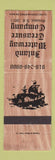 Matchbook Cover - Indland Waterway Treasure Company Oriental NC