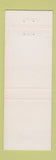 Matchbook Cover - Granny's Kitchen Cherokee NC GREEN