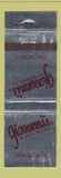 Matchbook Cover - Giovanni's Hickory NC WEAR