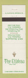 Matchbook Cover - The Chateau Charlotte NC