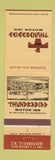 Matchbook Cover - Thunderbird Motor Inn Jacksonville NC