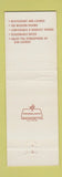 Matchbook Cover - Thunderbird Motor Inn Jacksonville NC