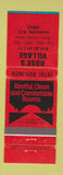 Matchbook Cover - Rose's Village Jonesville NC WEAR