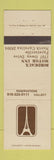 Matchbook Cover - Bordeaux Motor Inn Fayetteville NC