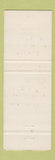 Matchbook Cover - Glenn's Porta Weld High Prairie AB