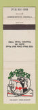Matchbook Cover - Tuxedo Charley's Houston TX