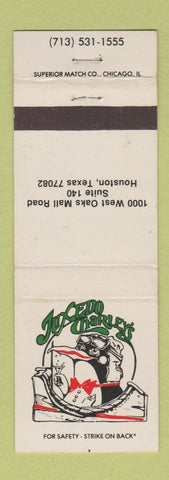Matchbook Cover - Tuxedo Charley's Houston TX