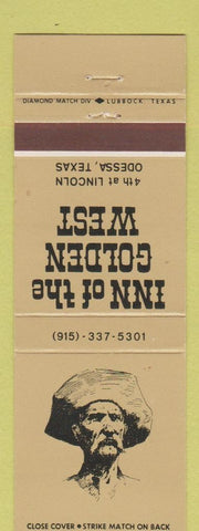 Matchbook Cover - Inn of the Golden West Odessa TX