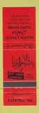 Matchbook Cover - Heaven and Earth India Curry House Vancouver BC