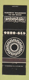 Matchbook Cover - Steakboard Restaurant Edmonton AB WEAR