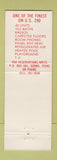 Matchbook Cover - Flying W Lodge Ozona TX