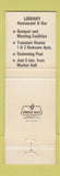 Matchbook Cover - Melrose Hotel Dallas TX