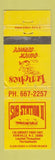 Matchbook Cover - Sub Station II Asheville NC WORN