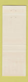 Matchbook Cover - Good Boys Fixins and Giggle Soup Maggie Valley NC WHITE