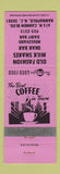 Matchbook Cover - Old Fashion Milk Shakes Snak Bar Kannapolis NC