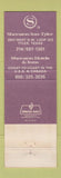 Matchbook Cover - Rue Chateau Restaurant Tyler TX Sheraton Inn
