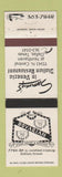 Matchbook Cover - Bovarian Steak House Seafood Dallas TX