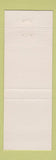 Matchbook Cover - The Black Eyes Pea Addison Beaumont Dallas El Paso Plano TX