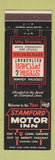 Matchbook Cover - Stamford Motor Inn CT