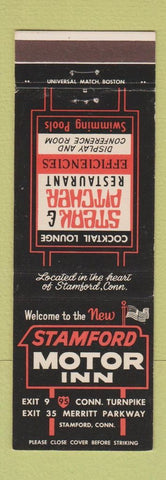 Matchbook Cover - Stamford Motor Inn CT