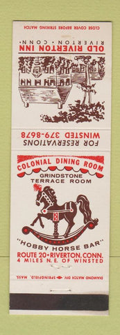Matchbook Cover - Old Riverton Inn CT