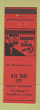 Matchbook Cover - Oak Tree Inn Southbury CT
