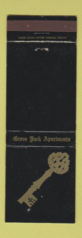 Matchbook Cover - Grove Park Apartments Orlando FL