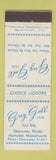 Matchbook Cover - Grey Gull Inn Clearwater FL MERCHANTS Nantucket MA