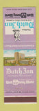 Matchbook Cover - Dutch Inn Walt Disney World Lake Buena Vista FL Orlando