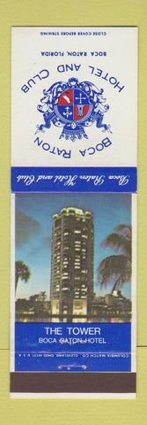 Matchbook Cover - Boca Raton Hotel Club FL