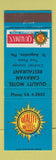 Matchbook Cover - Quality Courts Motel Caravan St Augustine FL