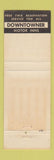 Matchbook Cover - Downtowner Motor Inns Orlando FL