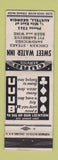 Matchbook Cover - Sweet Water Inn Austell GA