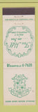 Matchbook Cover - Fox Hill Inn Ridgefield CT