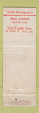 Matchbook Cover - Hotel Duncan New Haven CT